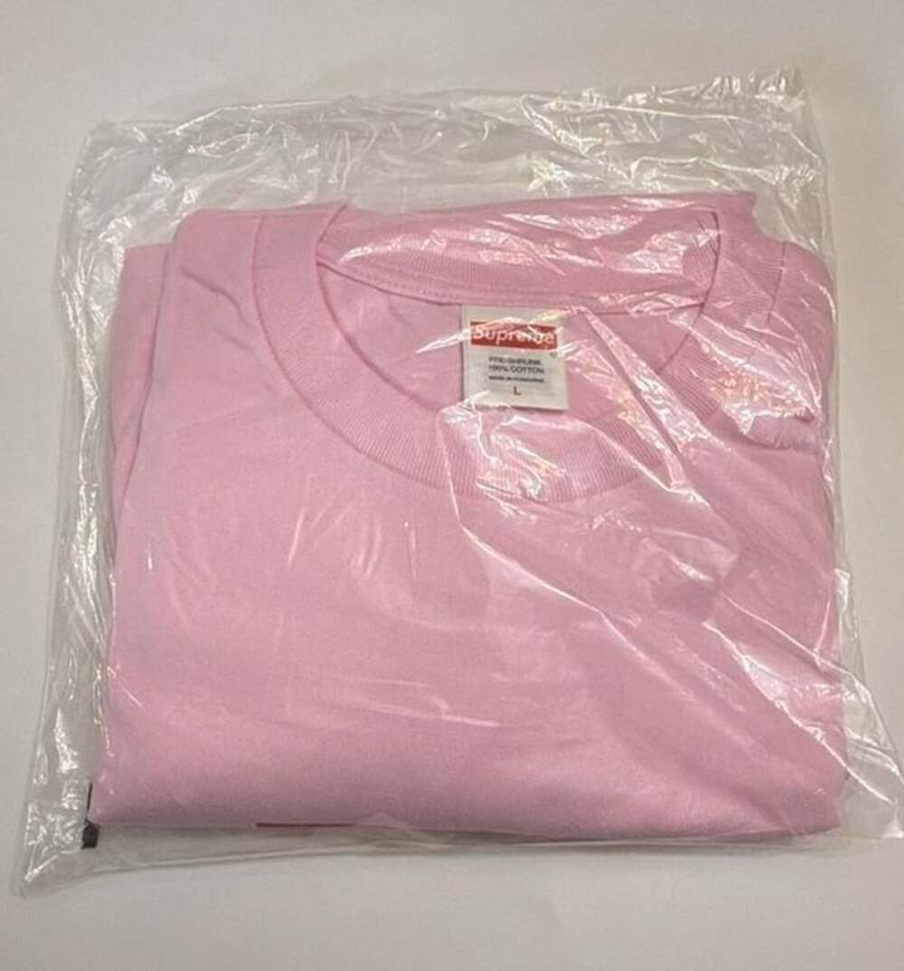 Supreme Arabic Box Logo Pink Size Large New